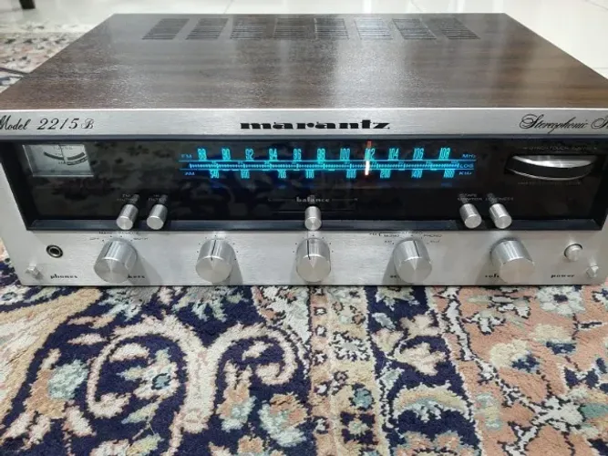 Receiver Marantz 2215b - Sansui, Pioneer, Akai, Fisher Som Vintage Vitrola Toca Disco