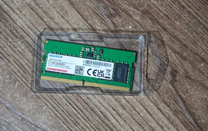 Memória RAM 8GB DDR5 ADATA SODIMM 5600