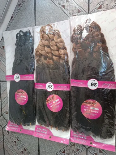 boho curl 400g dsoarhair - Imperdível!