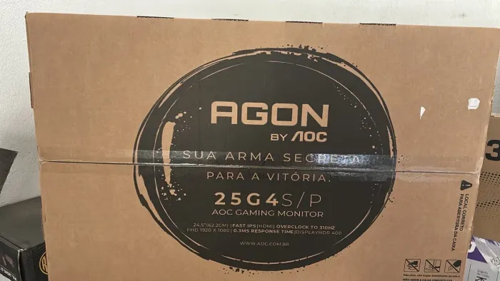 Monitor Gamer AOC AGON G4S 25" 310Hz 0.3ms HDR10 IPS 25G4S/P (lacrado)
