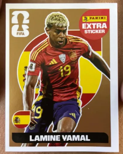 Figurinha legend Lamine Yamal bronze