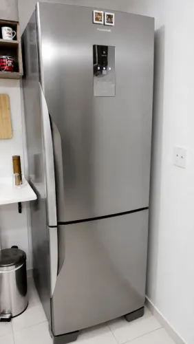 GELADEIRA PANASONIC INOX - EXCELENTE FUNCIONAMENTO
