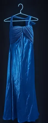 Vestido azul madrinha