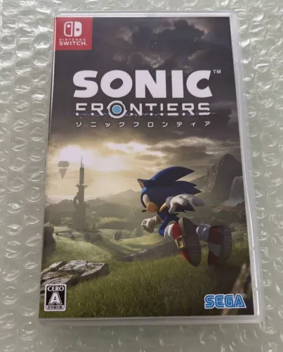 Sonic Frontiers Nintendo Switch Mídia Física Japonês Impecável