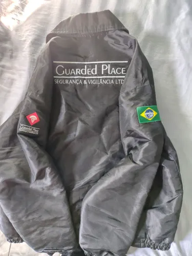 Jaqueta masculino de segurança