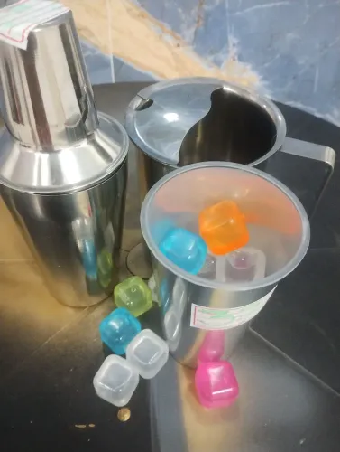 Coqueteleira + Jarra barman inox profissional