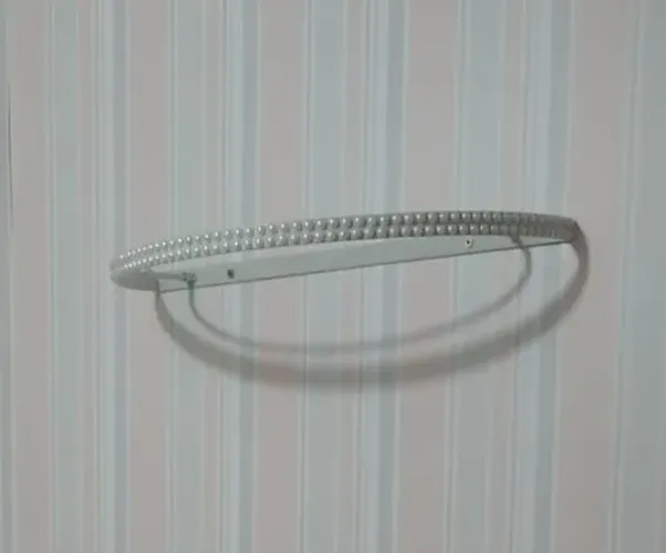 Dossel com pérolas branco - unissex