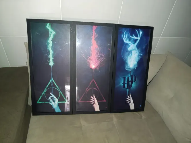 Quadros decorativos Harry Potter