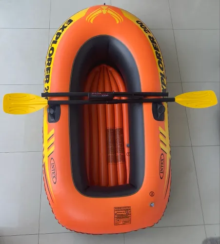 Bote Inflável Intex Explorer 200 + Remos + Bomba