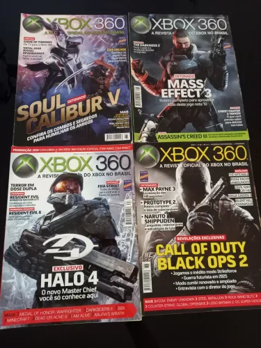 4 Revista XBOX 360 edições 65,66,67,68
