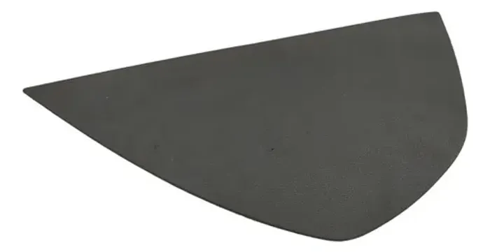 Tampa Lateral Esq Painel Vw Polo Highline 2020 B4980 Preto Listras