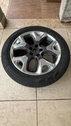 Roda Liga Leve Aro 18 Polida Jeep Compass Original