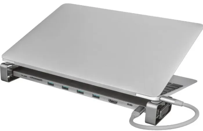Adaptador USB Multiportas 10 em 1 HDMI - 10cm Trust Dalyx 23417