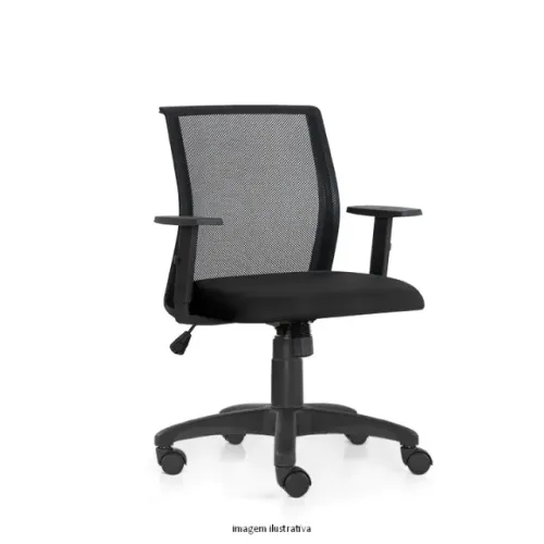 Cadeira Executiva Giratória Goah Pop Tela Relax - Com Braços - Frisokar