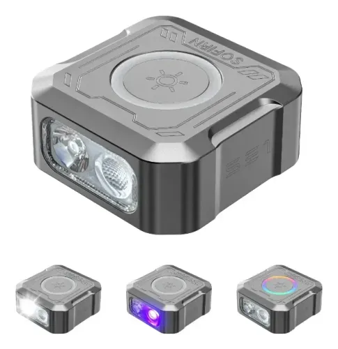 Lanterna Mini Sofirn Se1 Rgb 300lm Uv Magnetic Edc