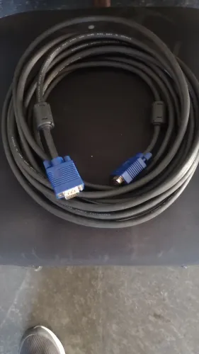 Cabo VGA para Monitor / Projetor - 10 Metros (Com Filtro Anti-Ruído)