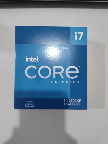 Processador Core i7 12700KF. Lacrado.