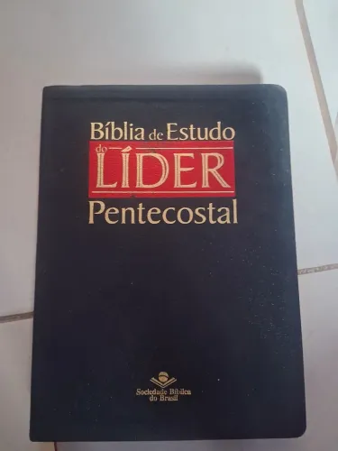 Bíblia de Estudo do Líder Pentecostal Raríssima