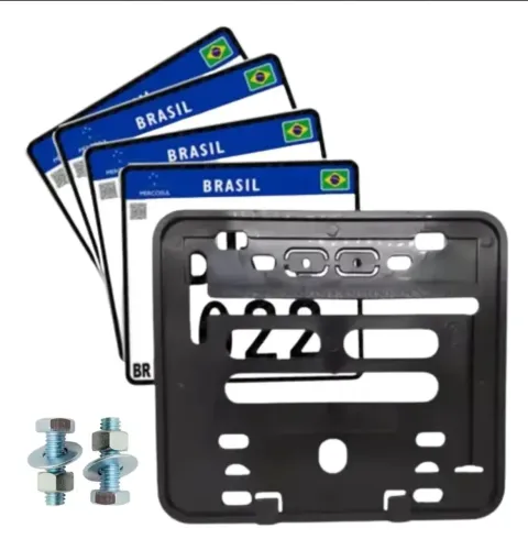 Suporte para Placa Universal Moto