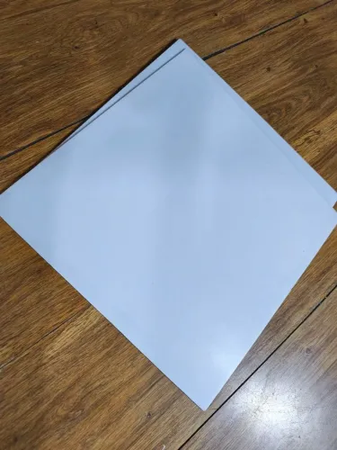 8 Placas de acrílico leitoso 36x36 