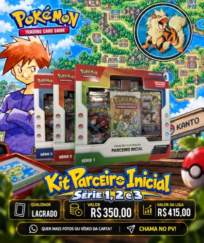 Kit Parceiro Inicial (Série 1, 2 e 3)