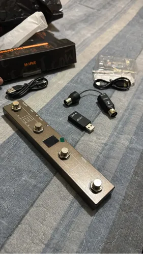 Controladora M-vave chocolate + adaptador Bluetooth