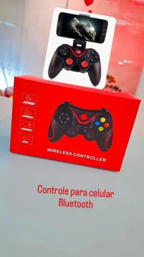 Controle bluetooth para celular