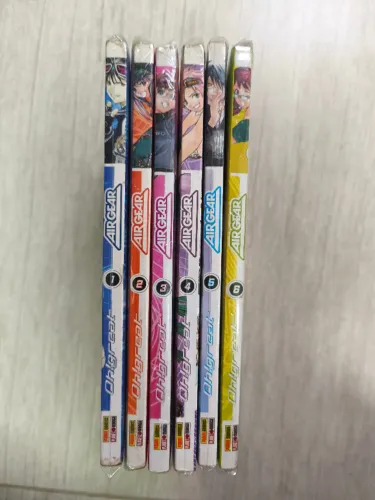 Lote AIR GEAR 01 A 06 - Panini. Inicie sua coleção! 