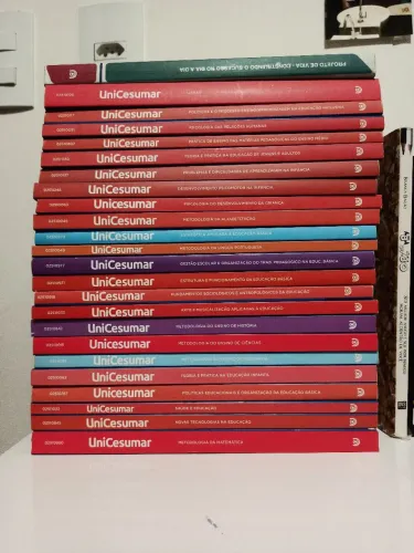 Livros de Licenciatura em Pedagogia Unicesumar 