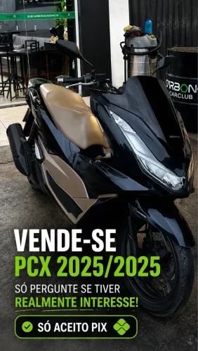Vendo PCX 160 DLX , MOTIVO DA VENDA, QUERO COMPRAR OUTRA 