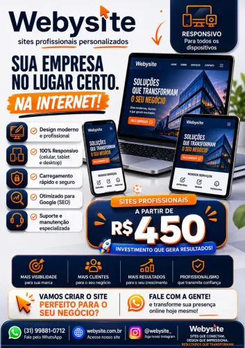 Site Profissional Personalizado