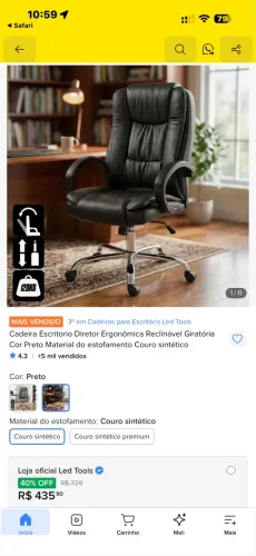 Cadeira escritório