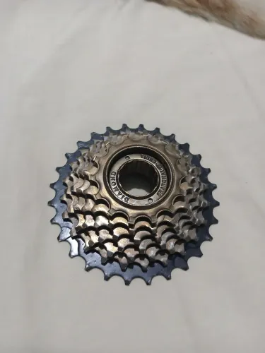 Catraca usada pra bike com pouco tempo de uso