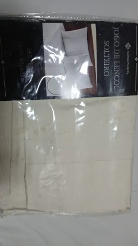 Lençol solteiro 250 fios 100% algodao