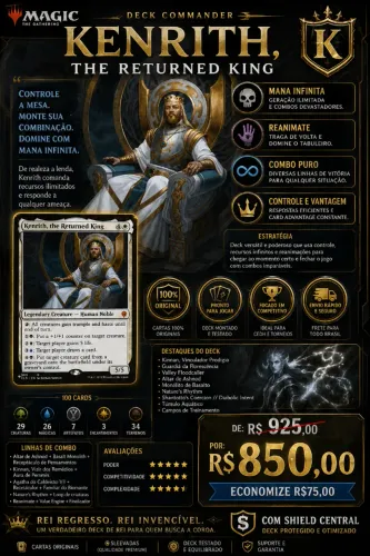 DECK MAGIC COMMANDER KENRITH