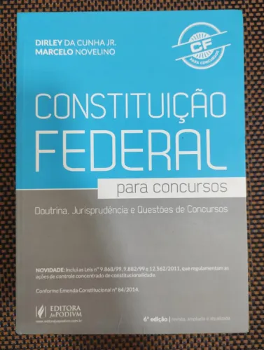 Constituiçao Federal Para Concursos 6a Ed. 2015, Juspodivm