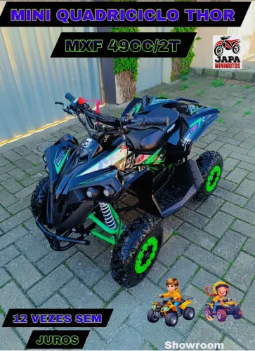 MINI QUADRICICLO MXF 49CC/2T IMPERDÍVEL DIA DAS CRIANÇAS