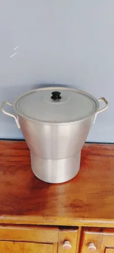 Cuzcuzeira de aluminio 14 litros