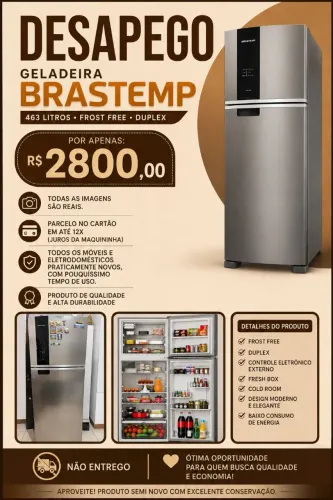 Geladeira Brastemp Modelo BRM55
