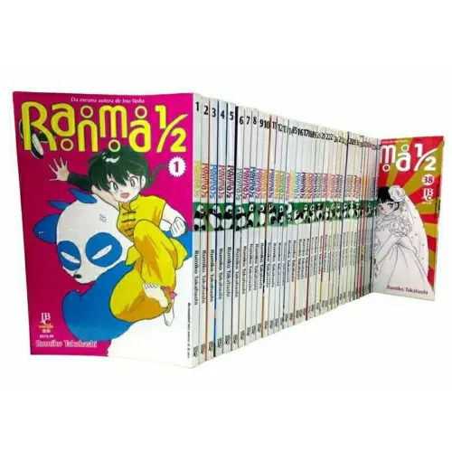 Coleção manga Ranma 1/2 - 1 ao 38