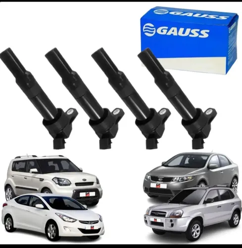 Jogo de bobinas Gauss - Hyundai/Kia (elantra)