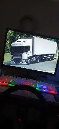 Pc gamer completo com Volante + Câmbio + pedais e 16gb de ram