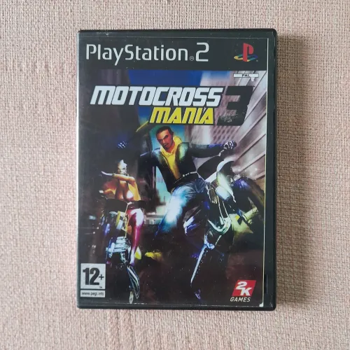 Jogo Motocross Mani 3 Para Playstation 2