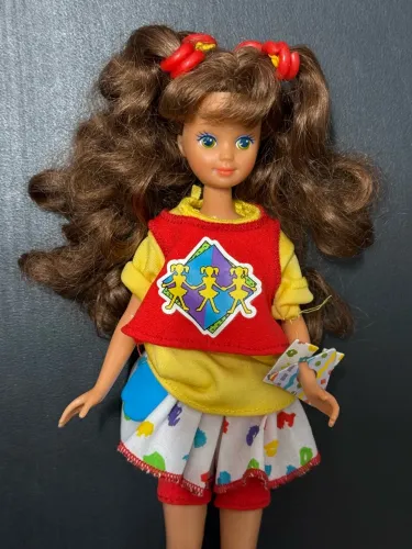 Rara Courtney Cool Tops 1989 Mattel - Amiga da Skipper Vintage