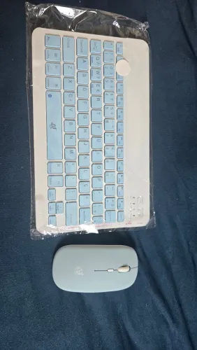 Kit de Mouse e teclado com conexão Bluetooth