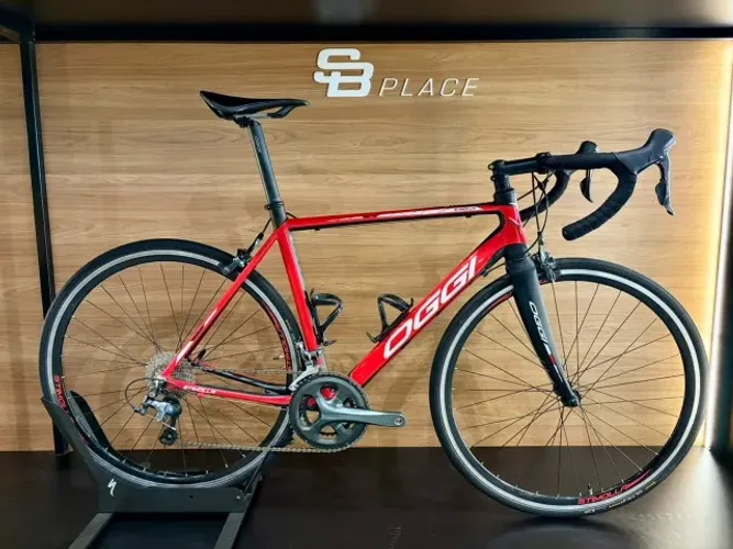 Oggi Stimolla Speed Alumínio Tam 52 Shimano Tiagra 20v Garfo Carbono Seminova