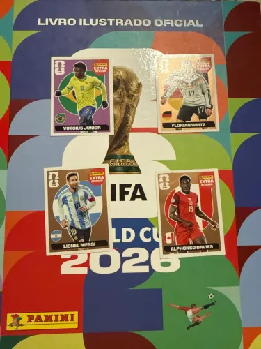 Álbum da copa de 2026 completo CAPA DURA + Legend