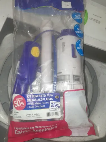 Kit completo caixas de banheiro acopladas