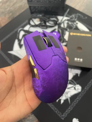Mouse Gamer Eweadn Z7 Paw3950 8k Fibra Carbono 52g