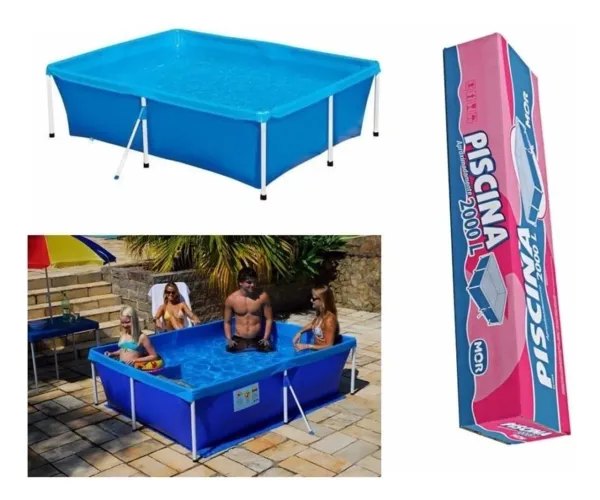 Mor - Piscina Standard 2.000 Litros Lacrado 